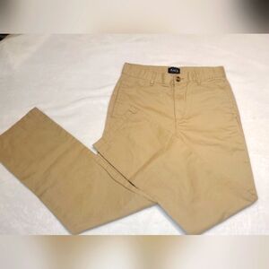 Childrens Place Khaki Pants, Boy's size 12 Flat Front Pants, Uniform Pants